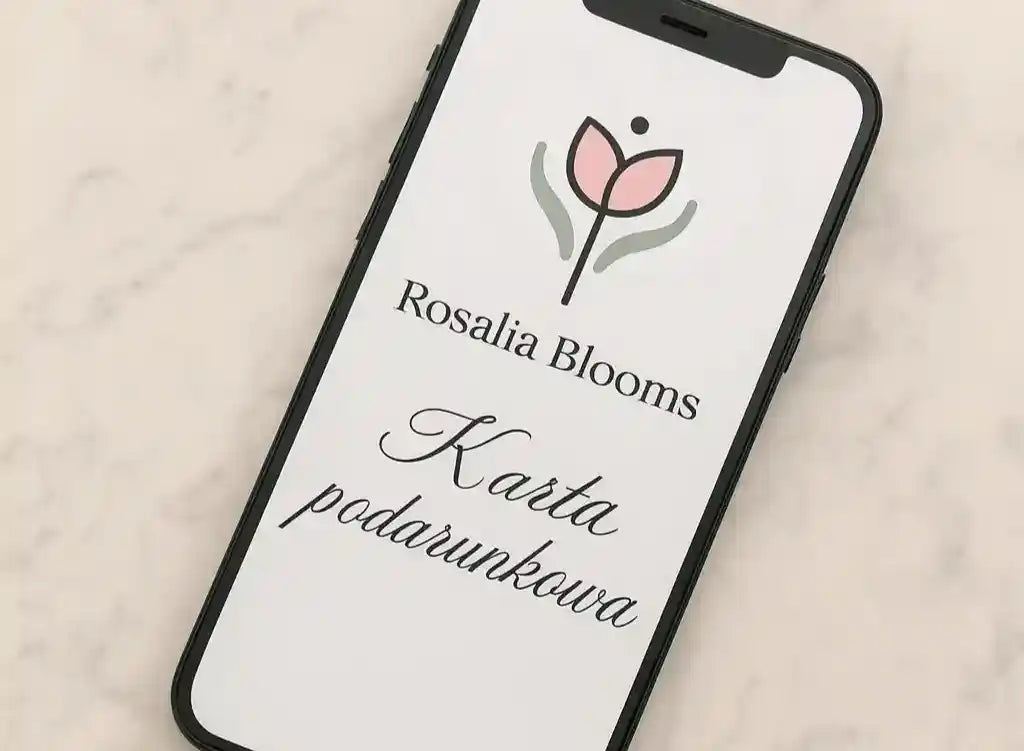 Idealny prezent: Karty podarunkowe Rosalia Blooms już dostępne